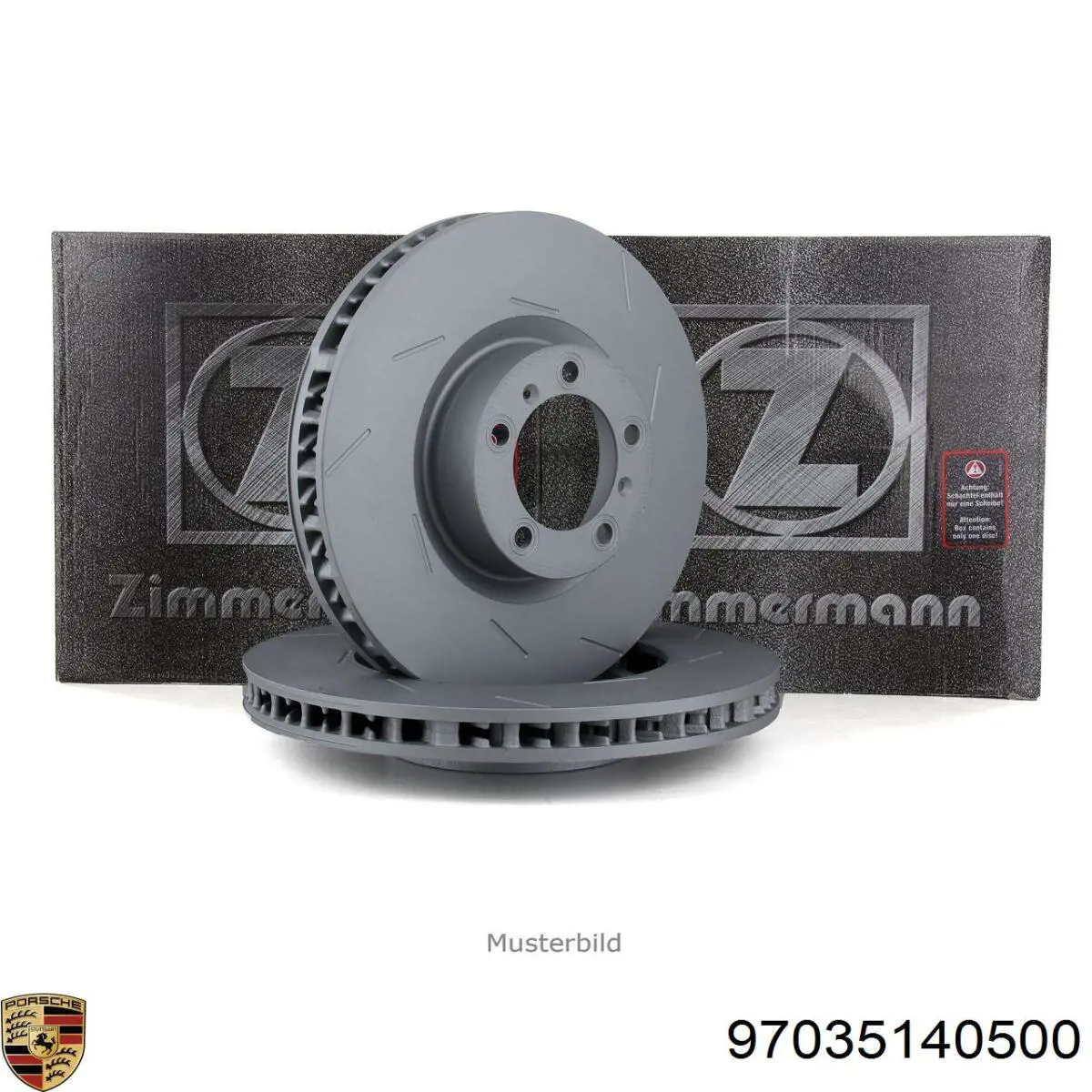 Тормоз дисковый передний Porsche 97035140500 цена, от 348.15 USD