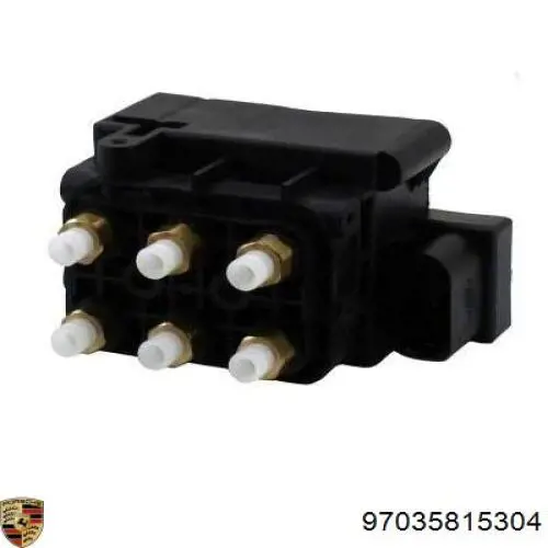 Купить 97035815304 Porsche Блок клапанов регулируемой подвески
