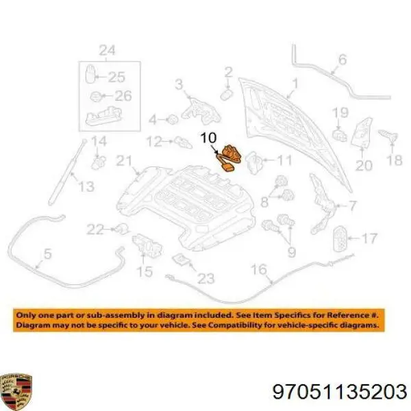 97051135203 Porsche 