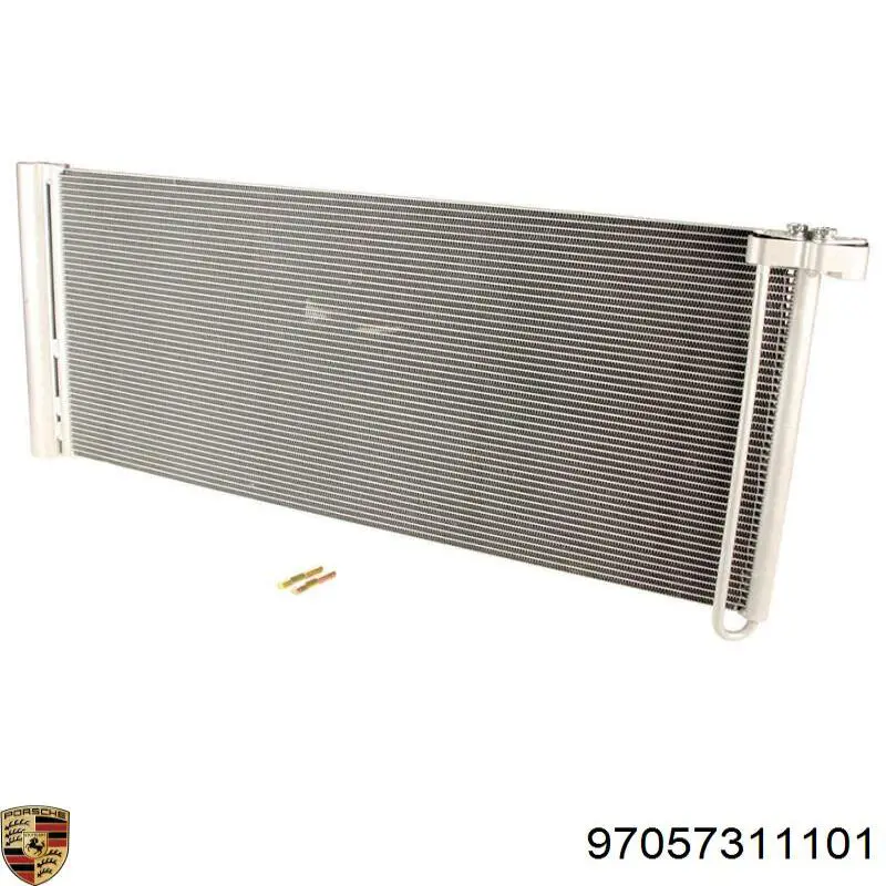 97057311101 Porsche radiador de aparelho de ar condicionado