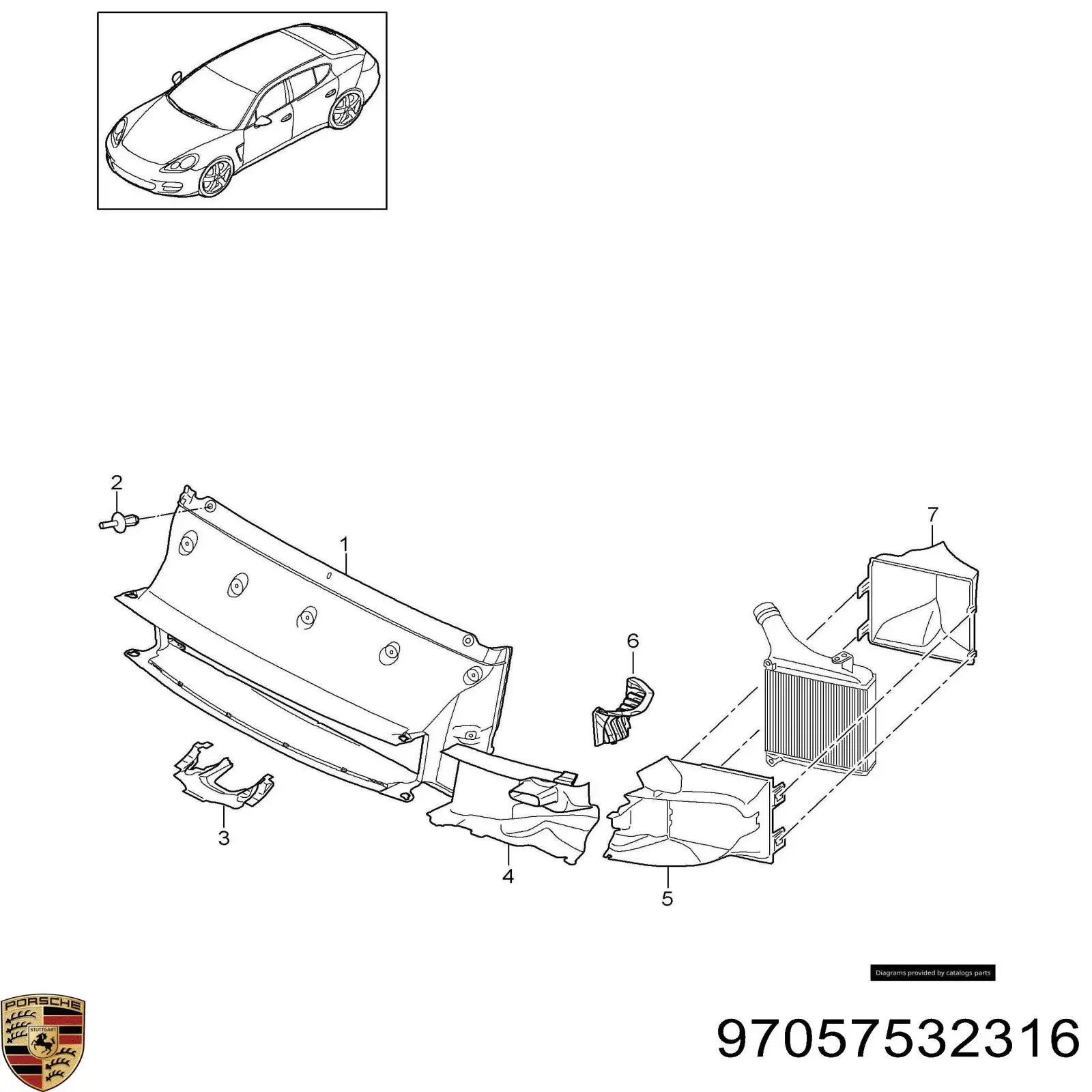 97057532316 Porsche 