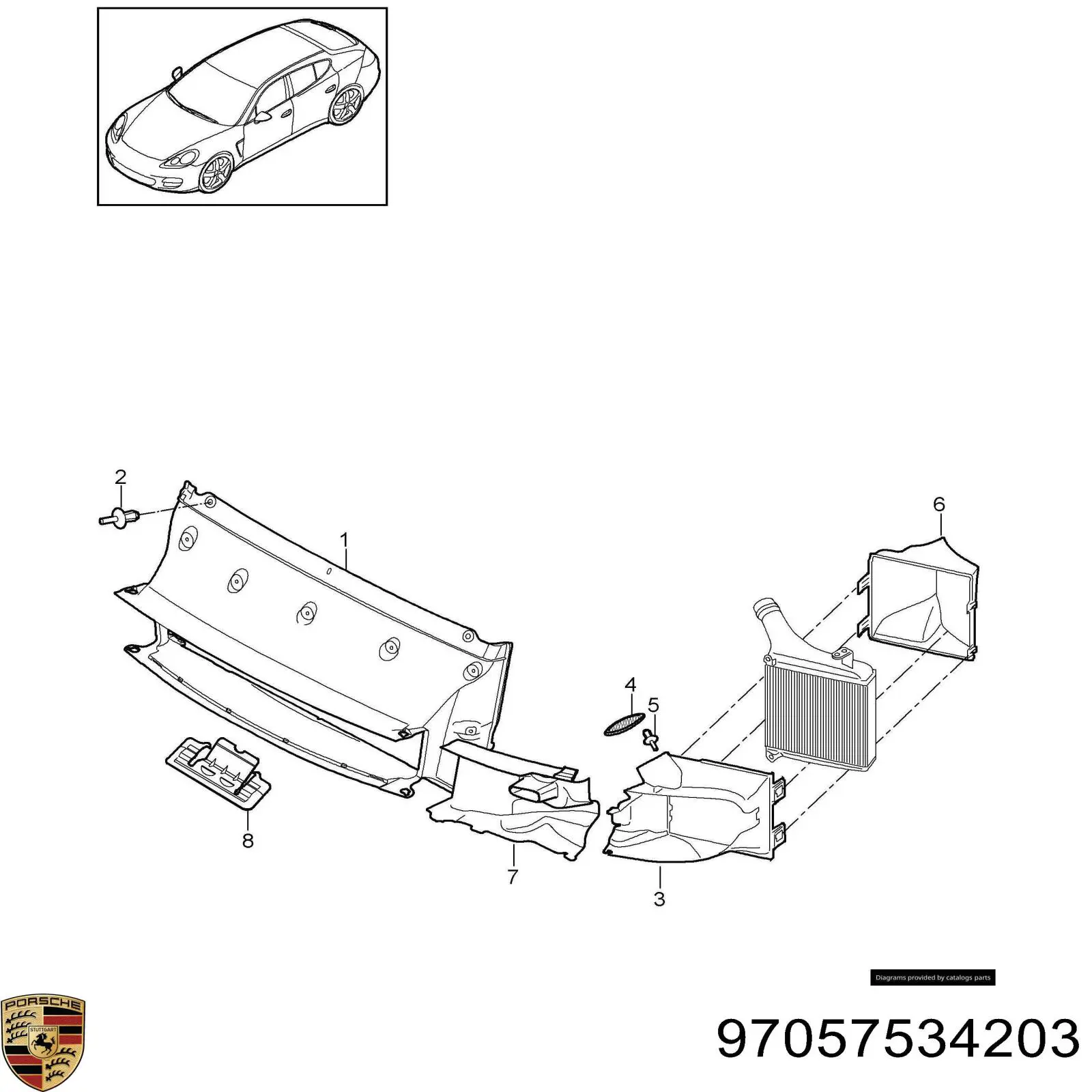 97057534203 Porsche 