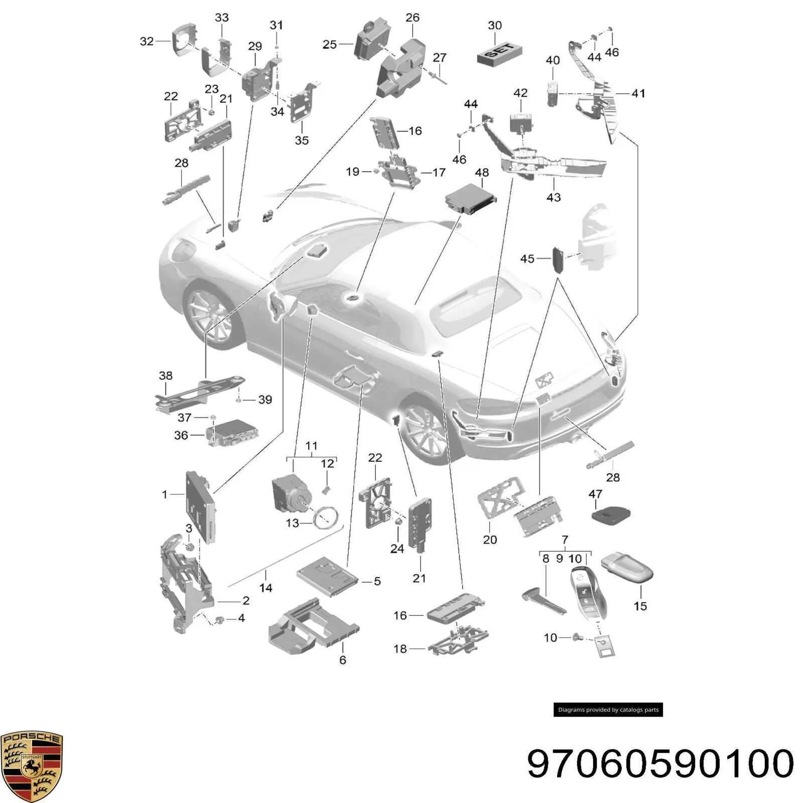 97060590100 Porsche 