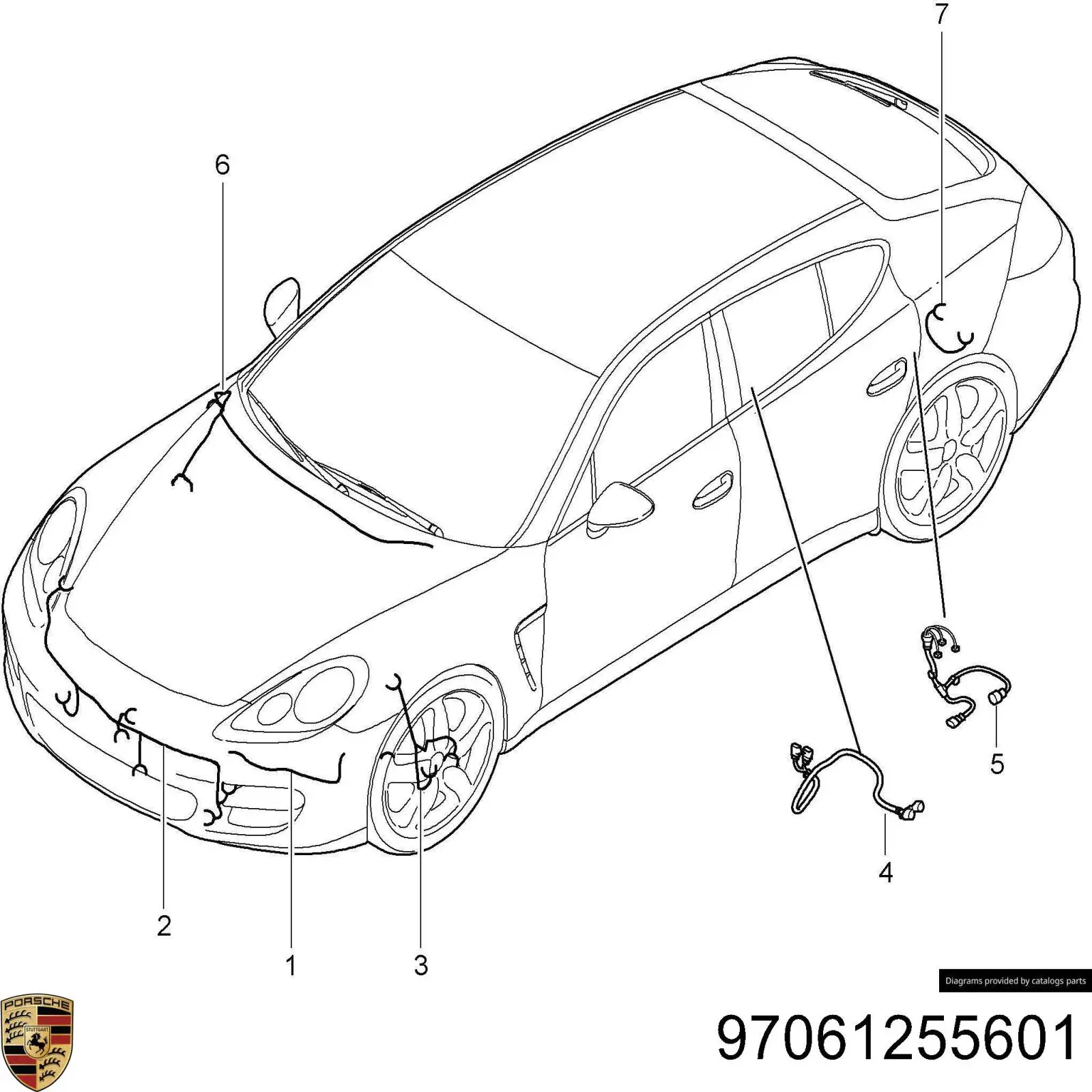  97061255601 Porsche