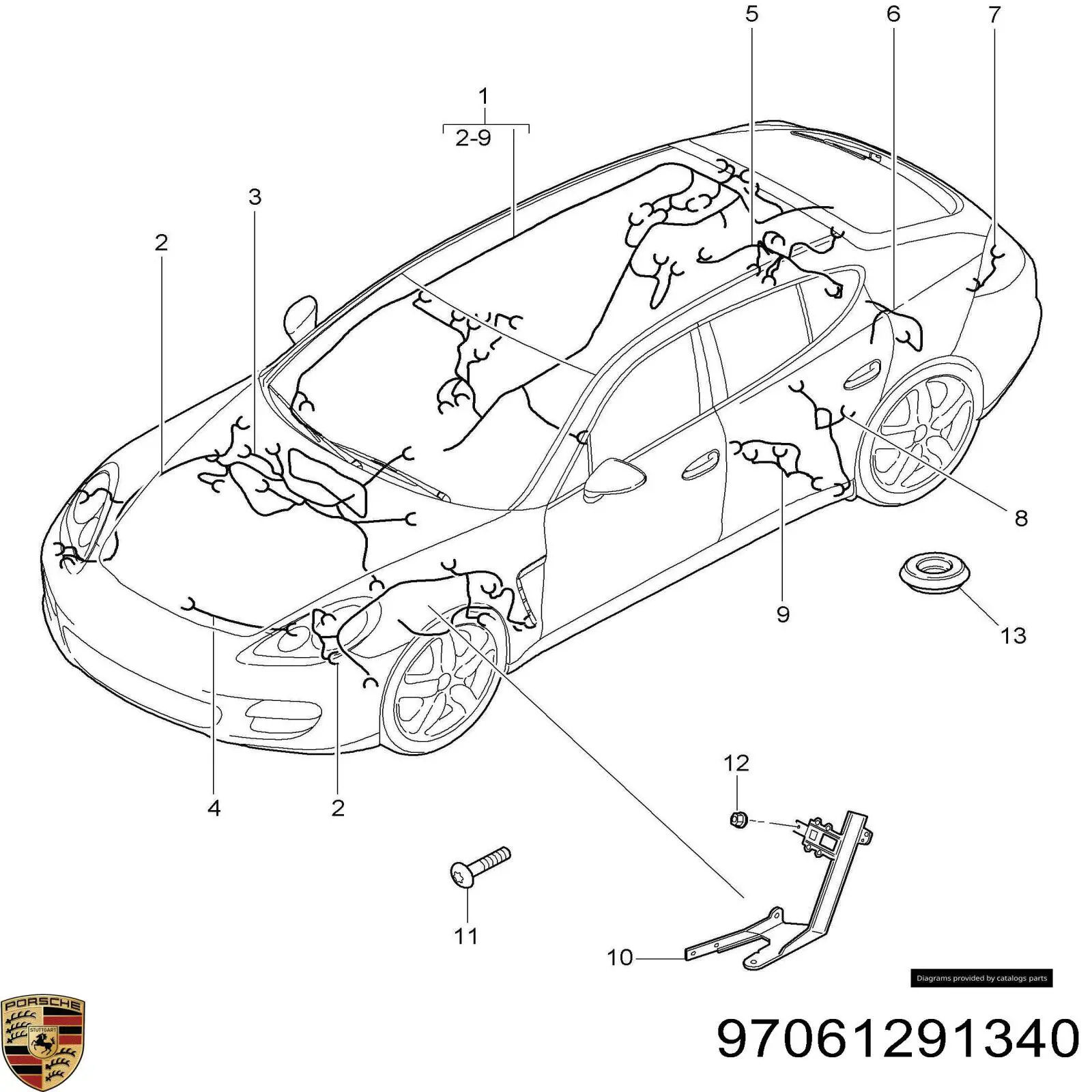 97061291340 Porsche 