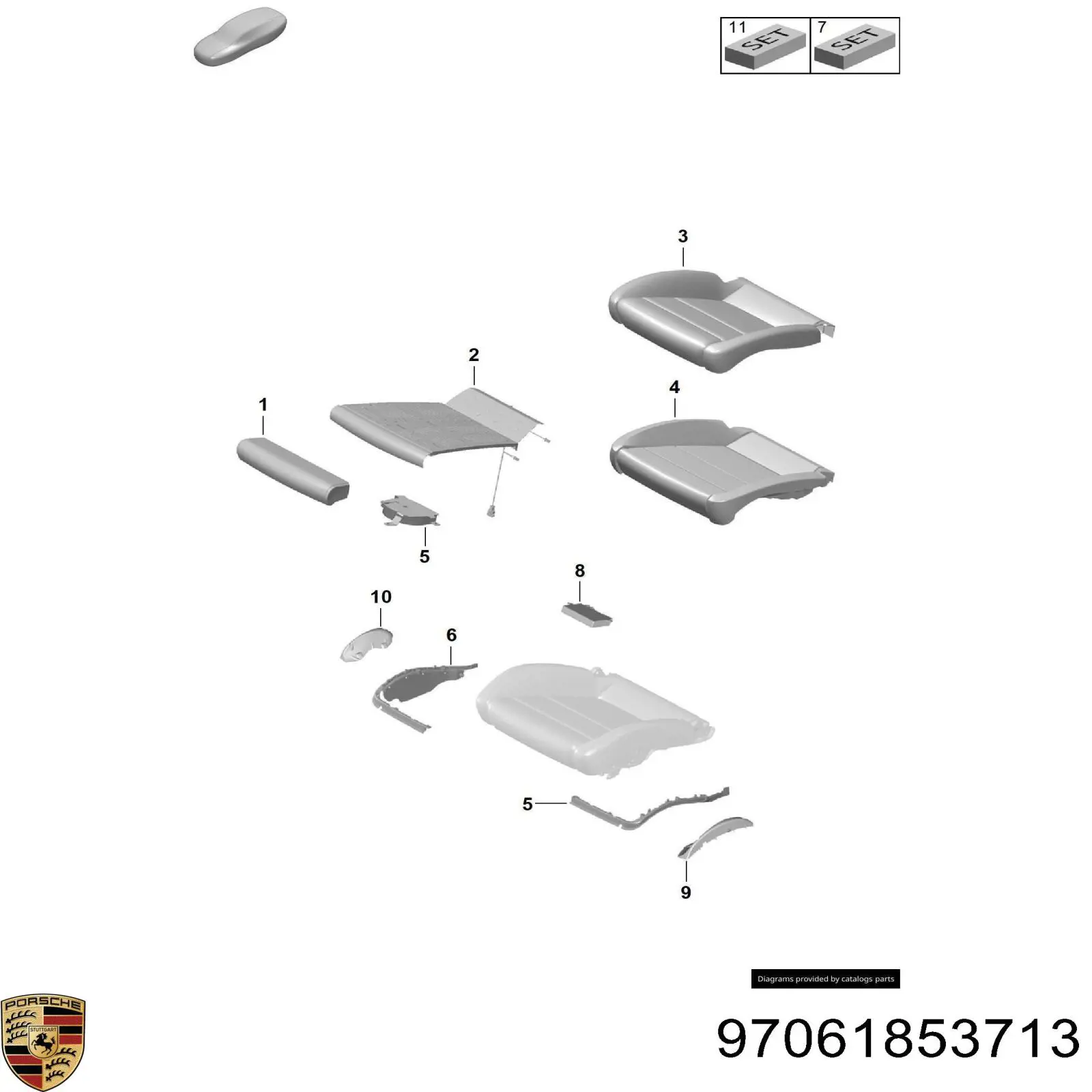 97061853708 Porsche 