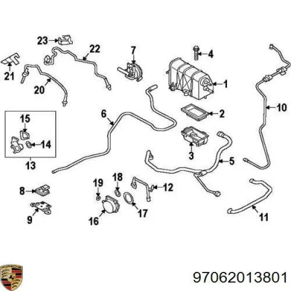 97062013802 Porsche 