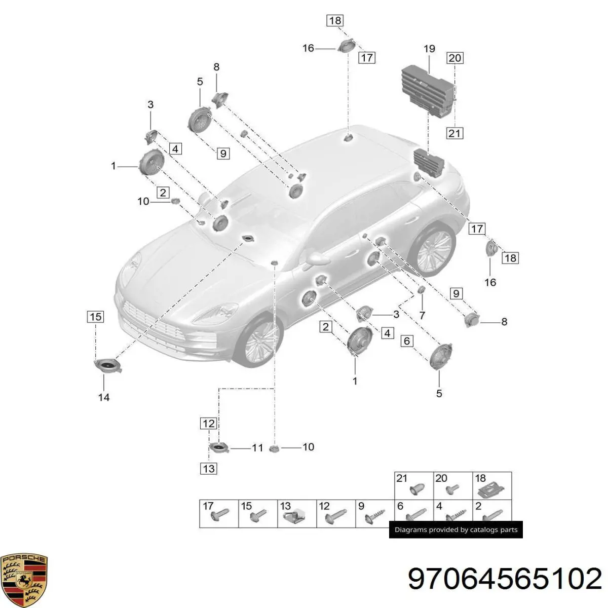  97064565102 Porsche