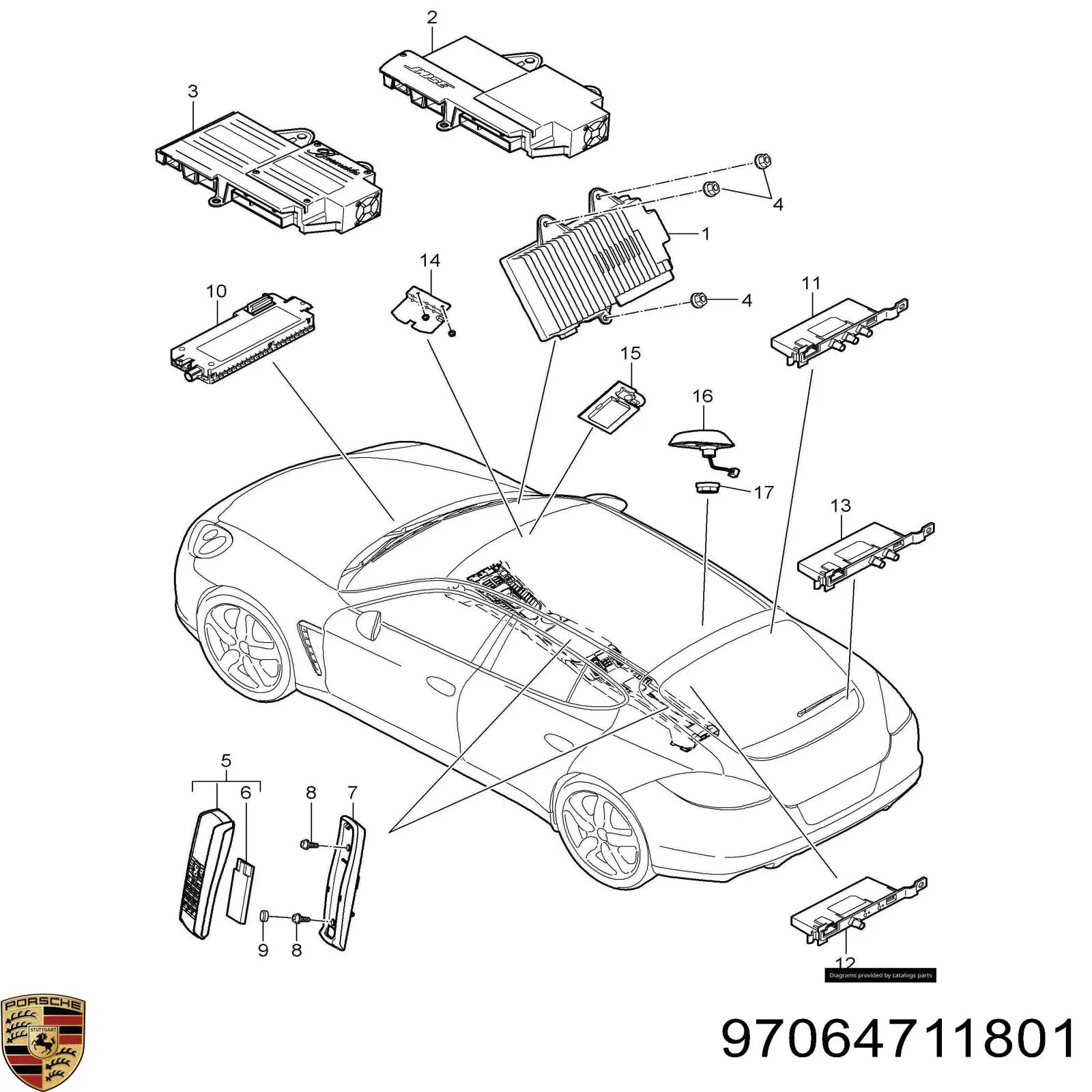 97064711801 Porsche 