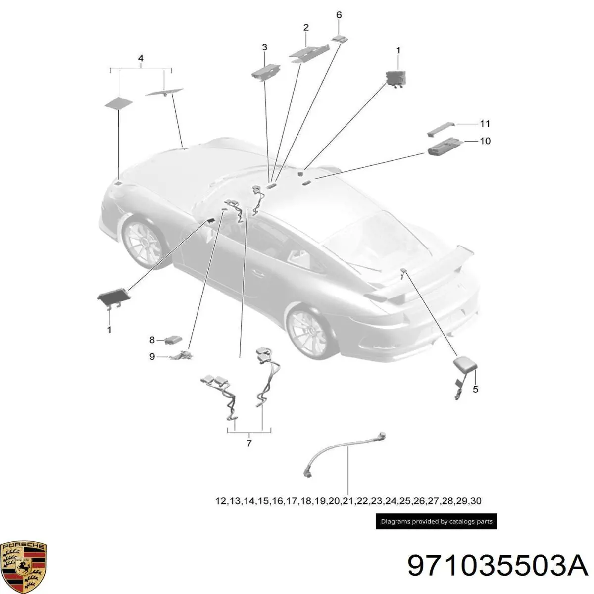  Porsche 971035503A цена, от 20.27 USD