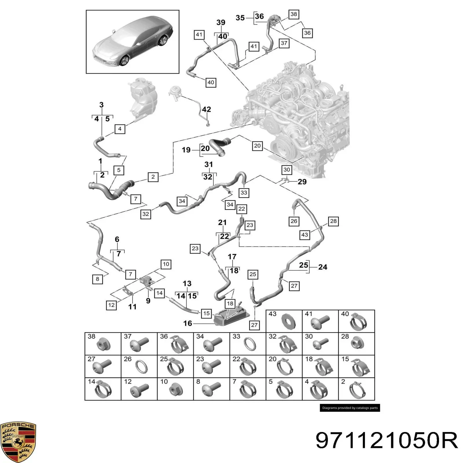 971121050R Porsche 