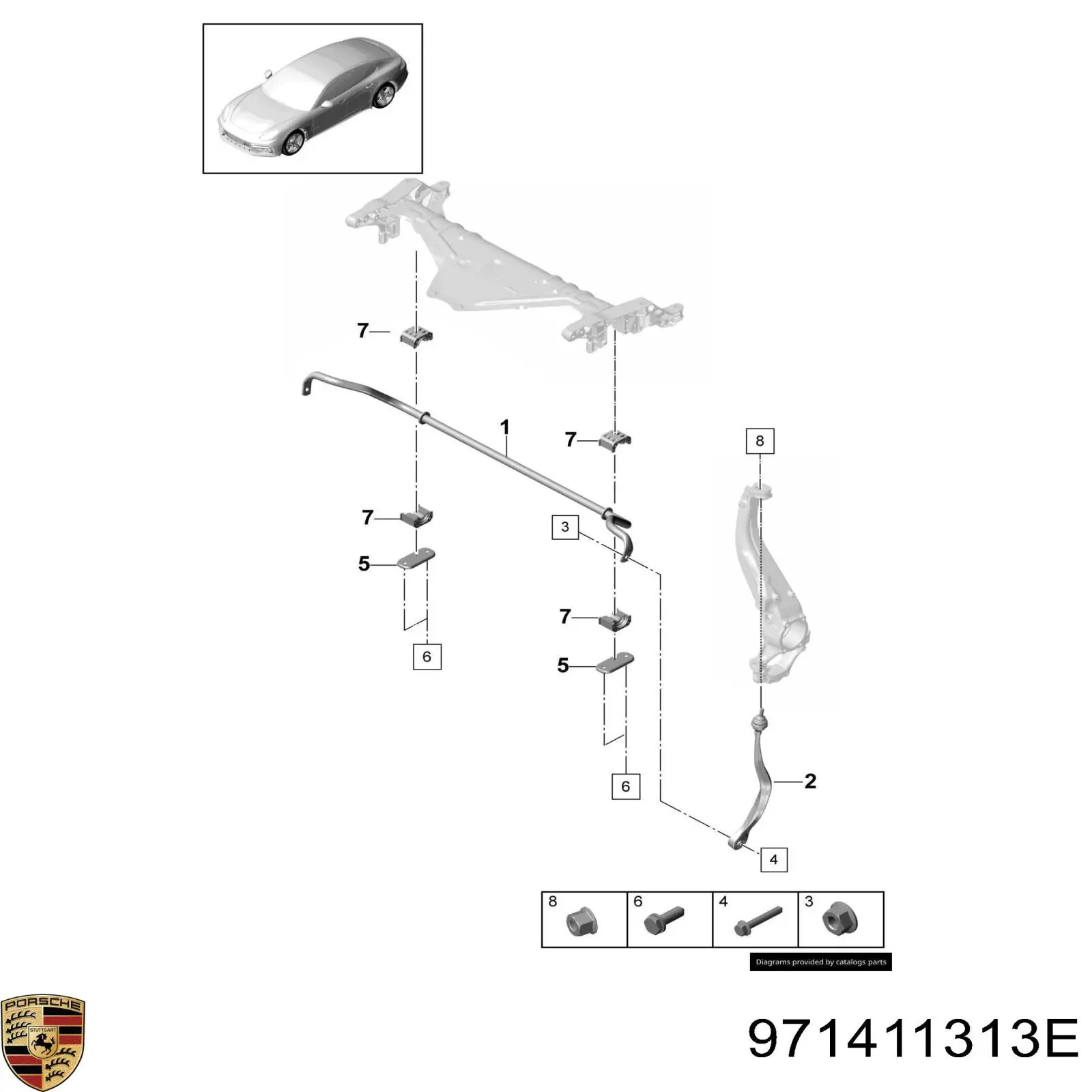 971411313E Porsche 
