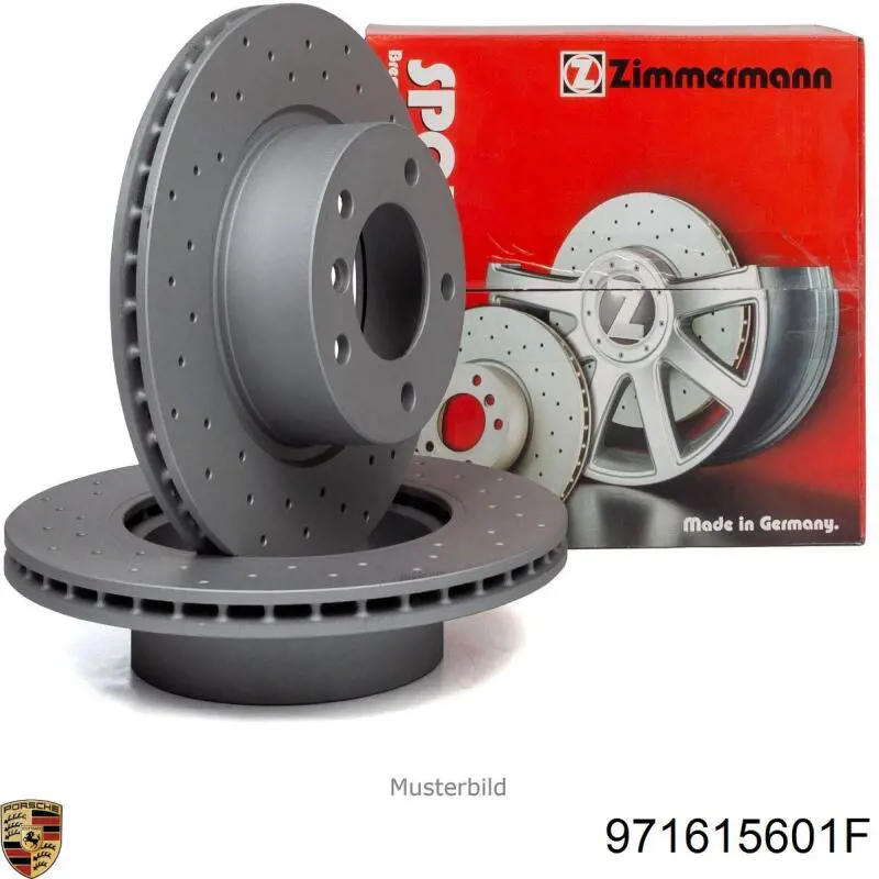 971615601F Porsche Дисковый тормоз
