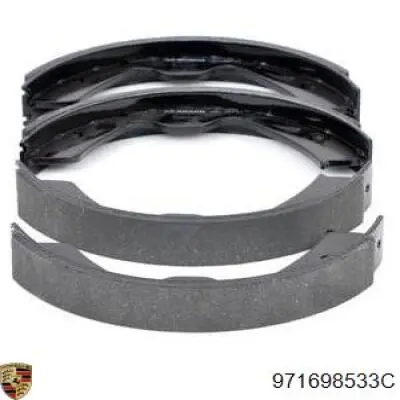 Тормозные колодки стояночного тормоза Porsche 971698533C цена, от 33.92 USD