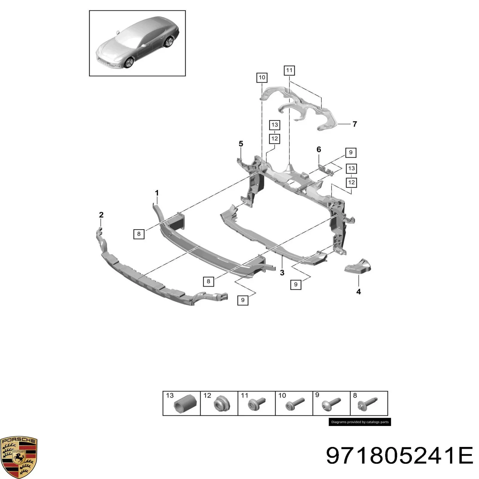  971805241E Porsche