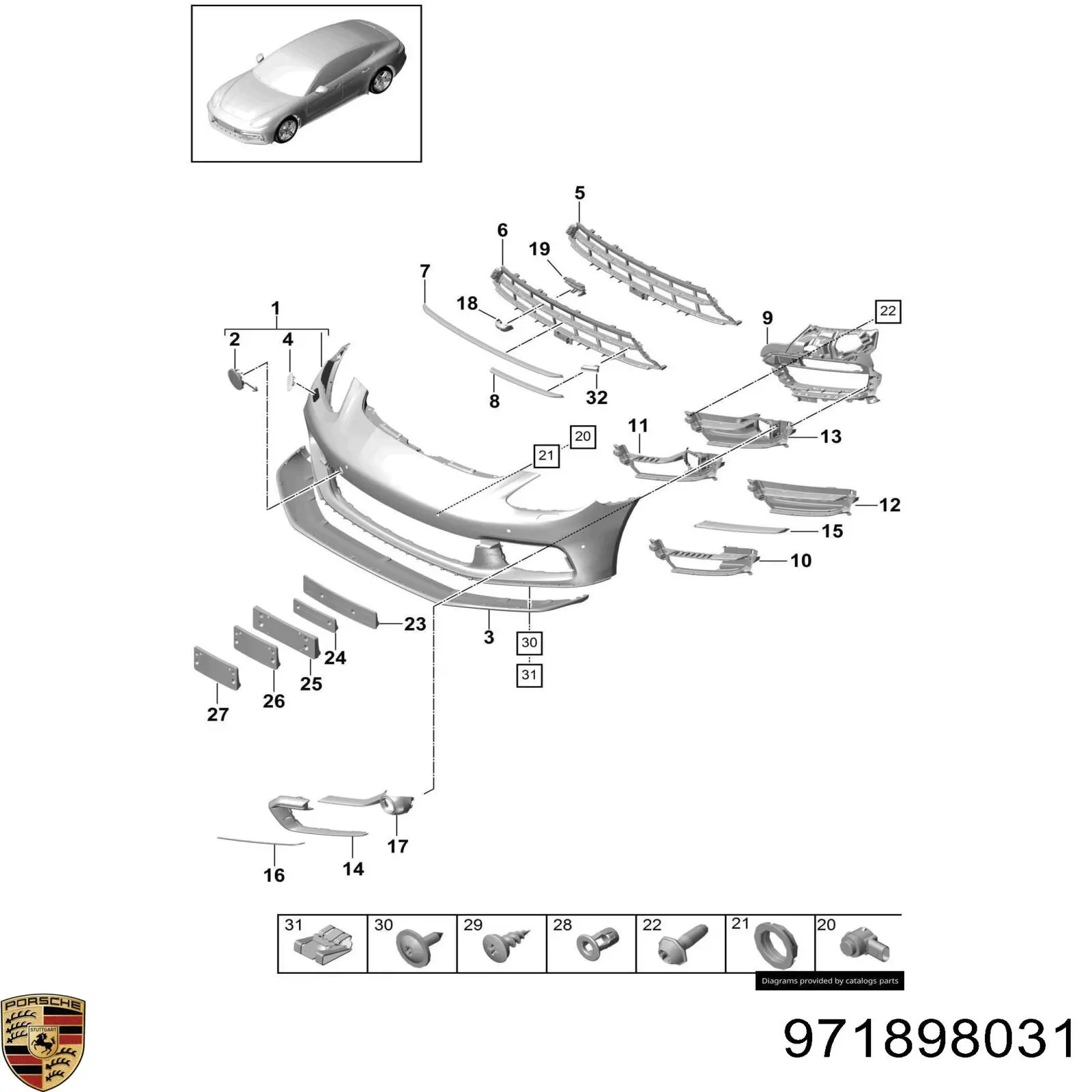  Porsche 971898031 цена, от 7.82 USD