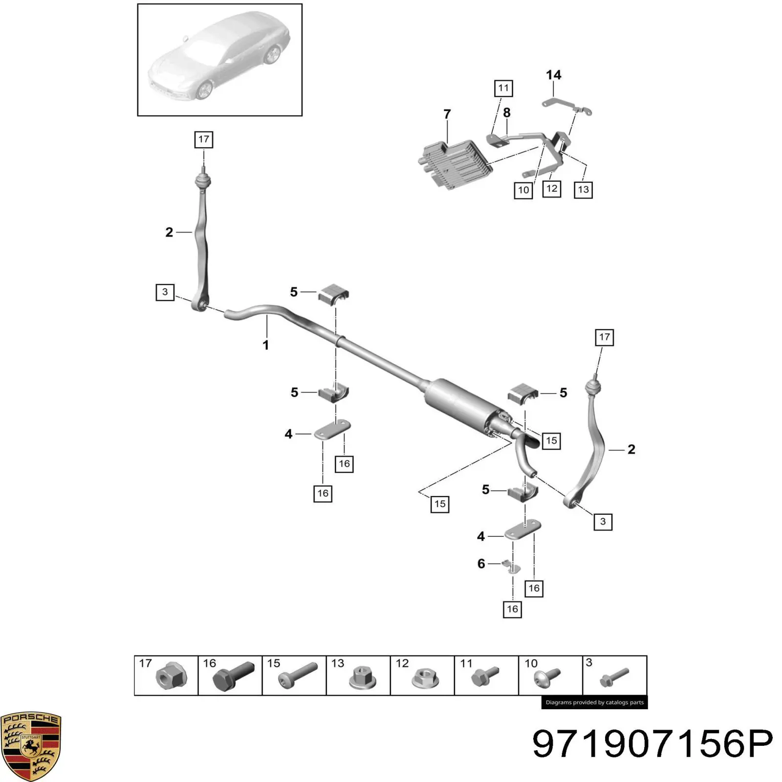 971907156P Porsche 