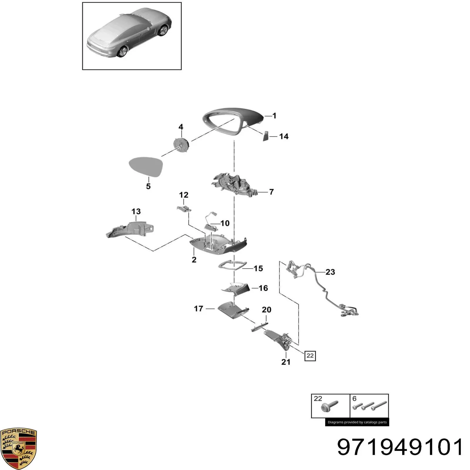  Porsche 971949101 цена, от 93.85 USD