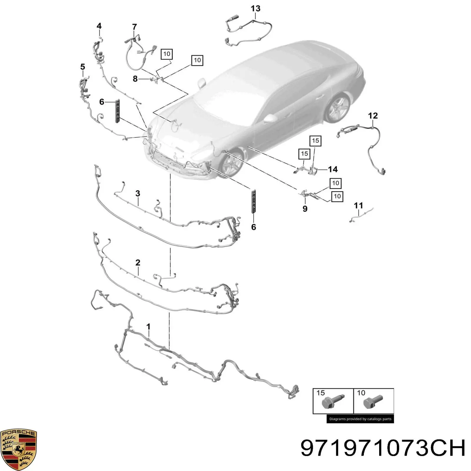  971971073CH Porsche