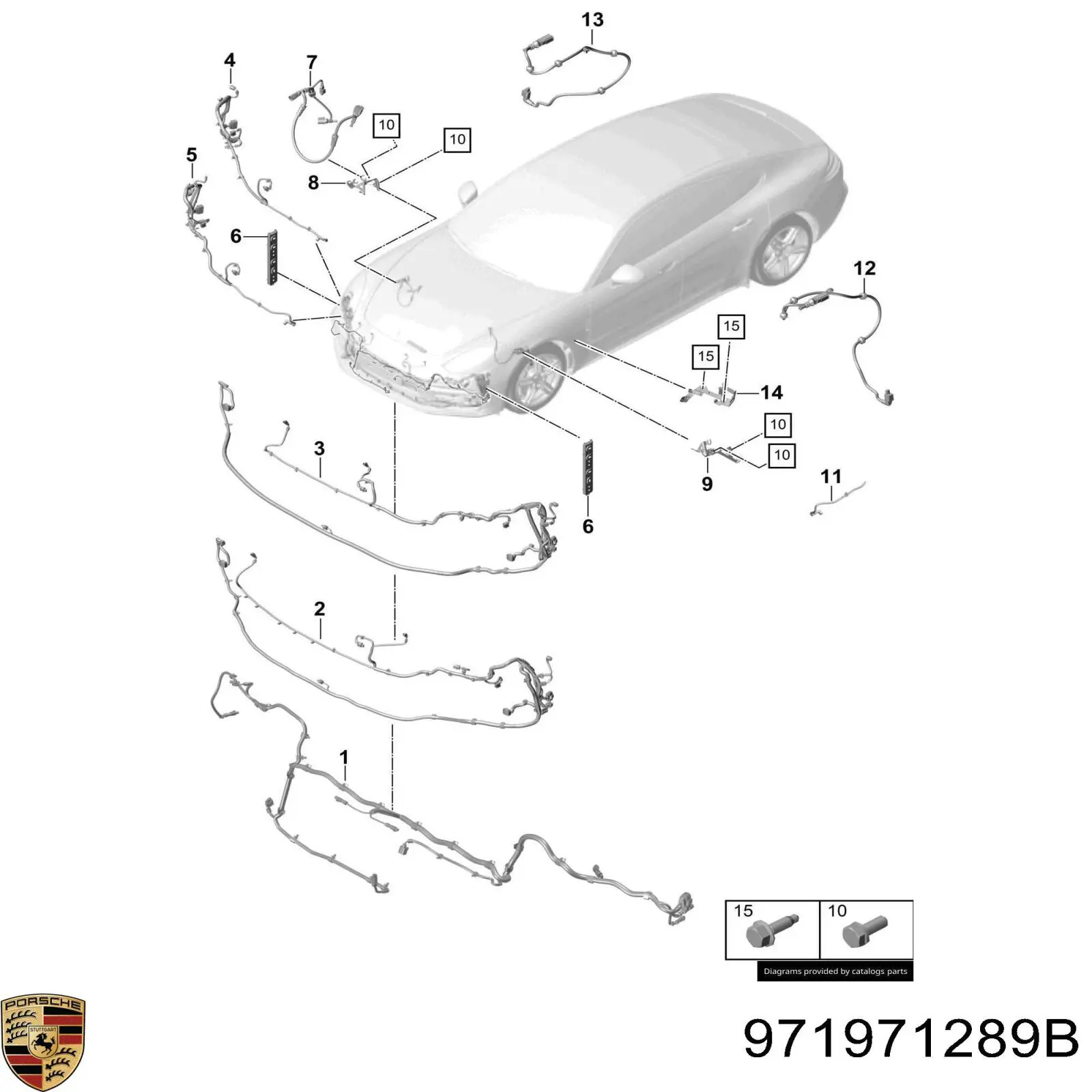  971971289B Porsche