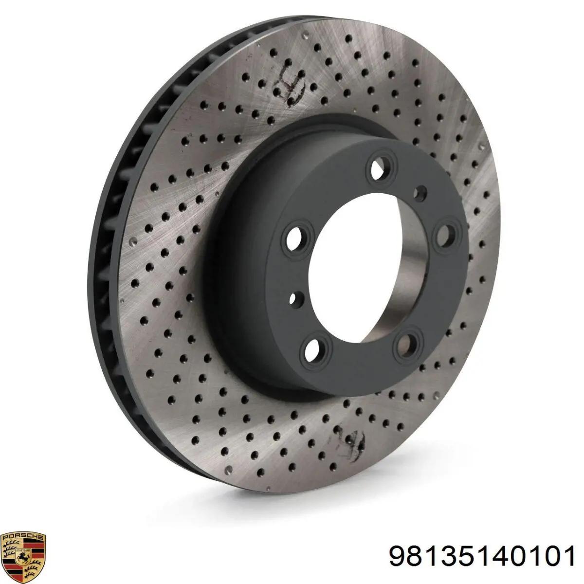 Купить 98135140101 Porsche Ротор тормозной