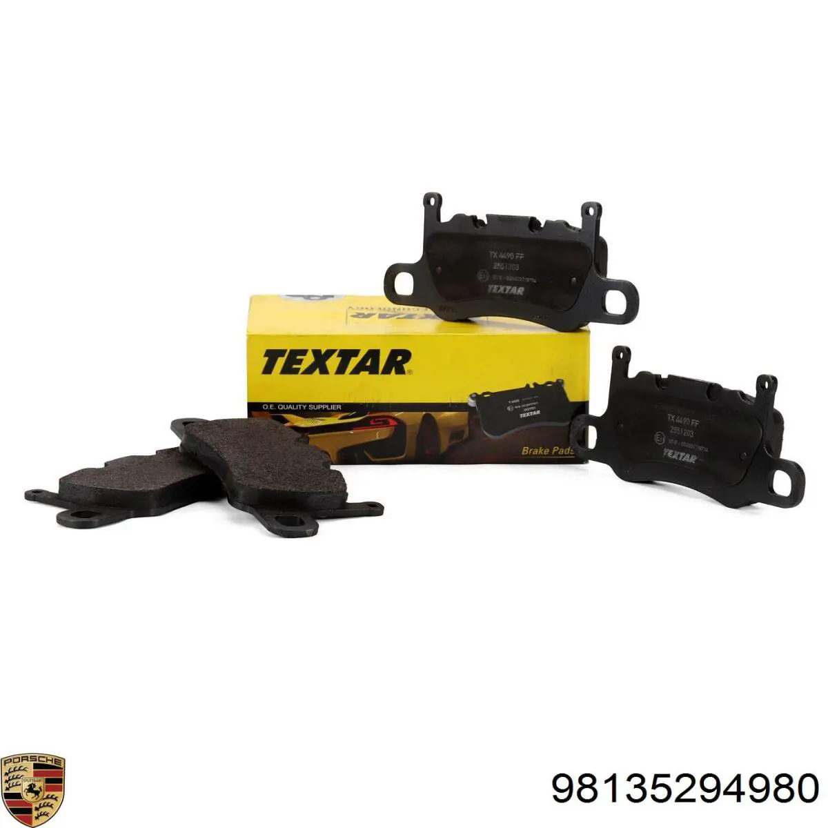 Колодки дисковые  Porsche 971698451B цена, от 121.90 USD