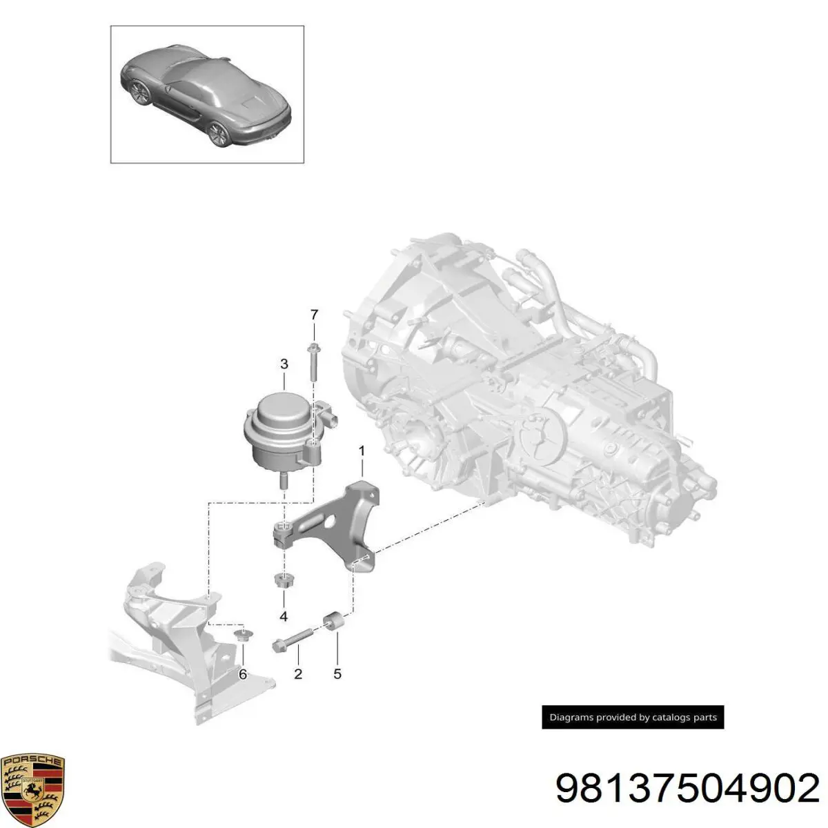 98137504902 Porsche 