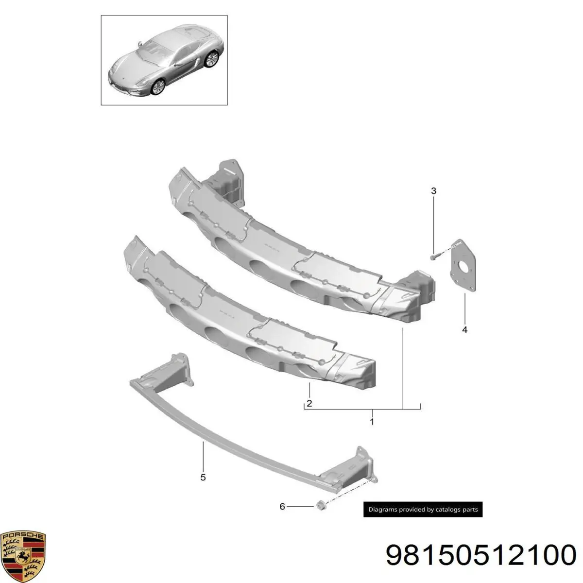 98150512100 Porsche 