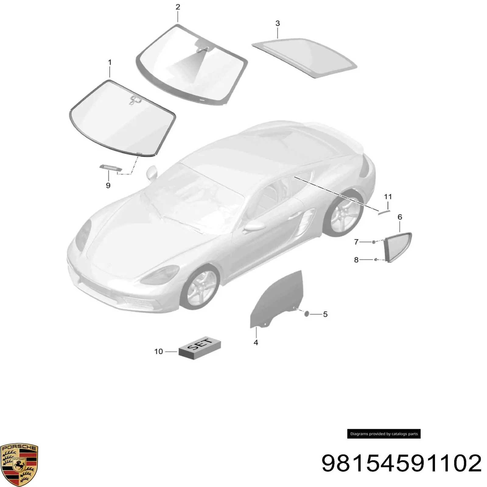  Porsche 98154591103 цена, от 924.17 USD