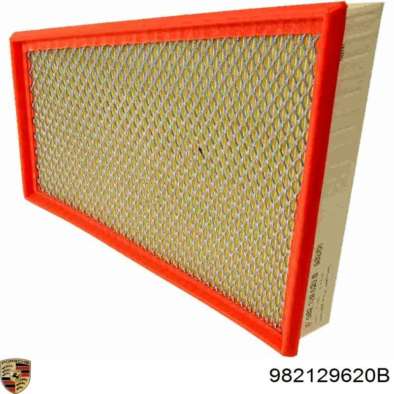 Элемент воздушного фильтра Porsche 982129620B цена, от 121.62 USD