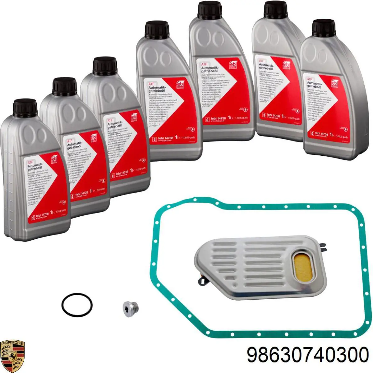 Масло АКПП Porsche 98630740300