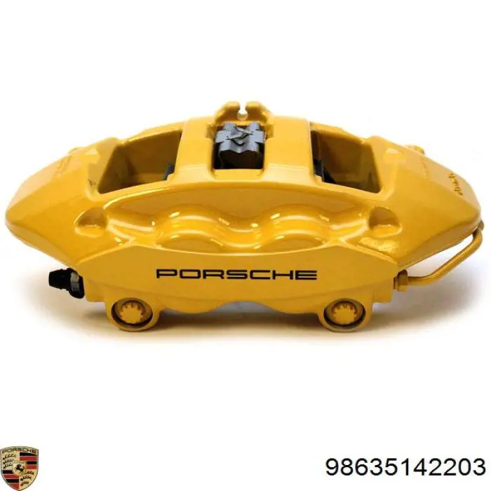 98635142103 Porsche Суппорт тормозной, передний, левый