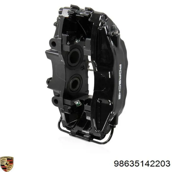 Суппорт тормозной передний левый Porsche 98635142103