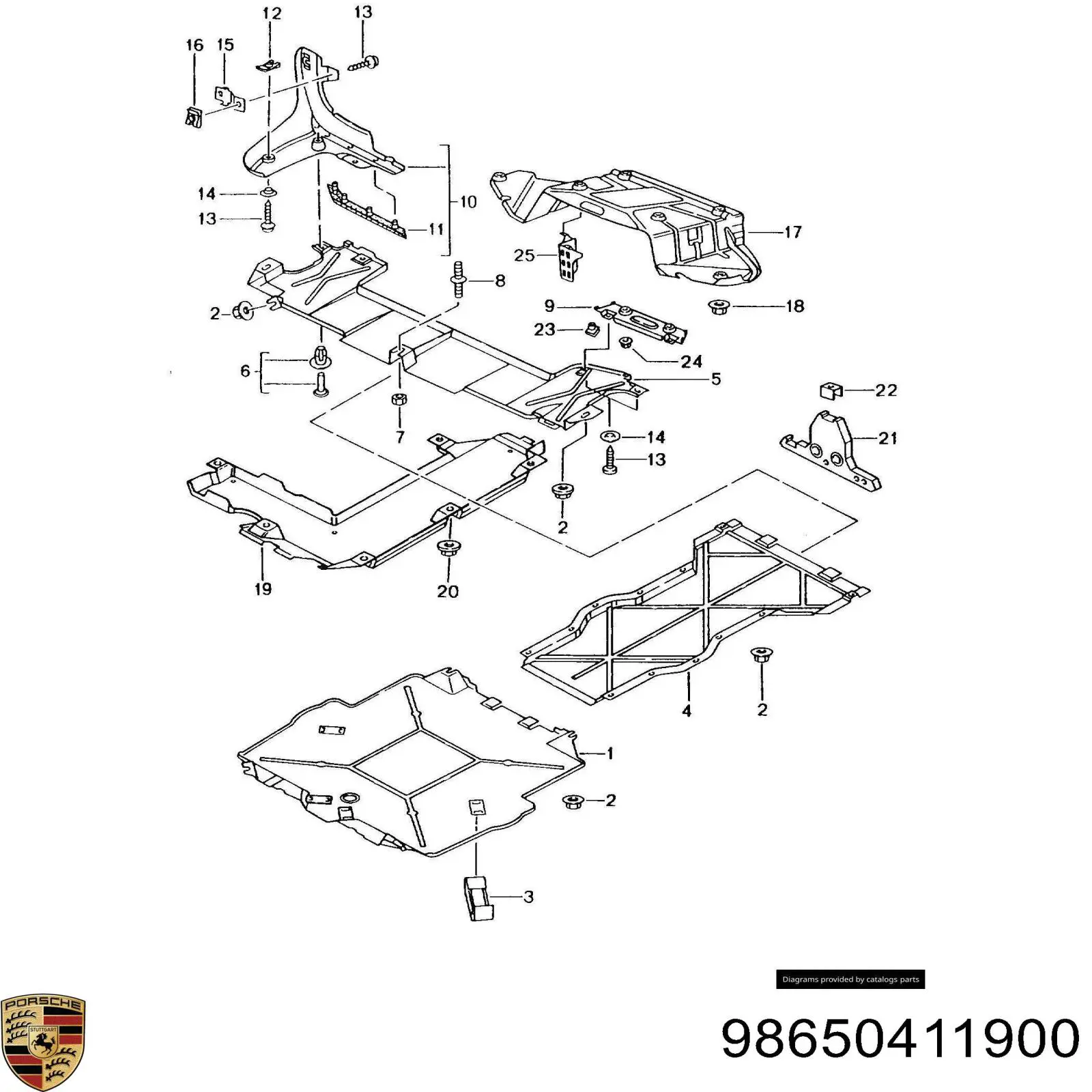 98650411900 Porsche 