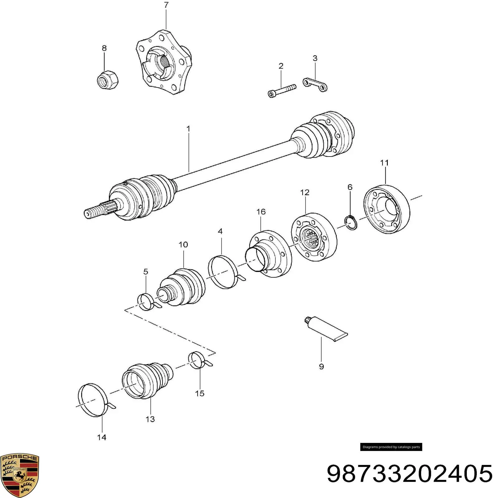 98733202405 Porsche 