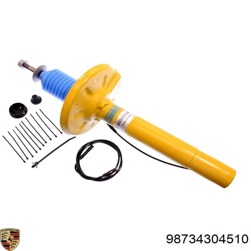 Амортизатор передний 98734304509 Porsche
