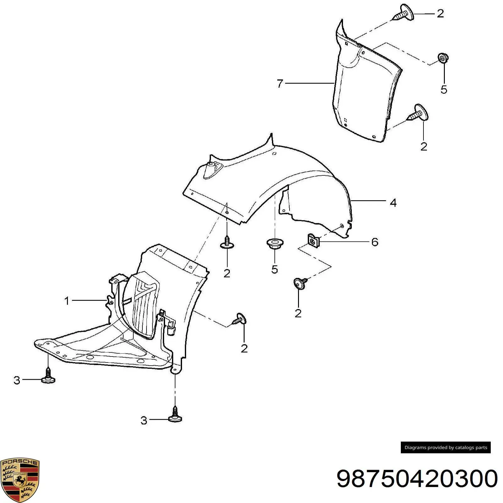 98750420300 Porsche 