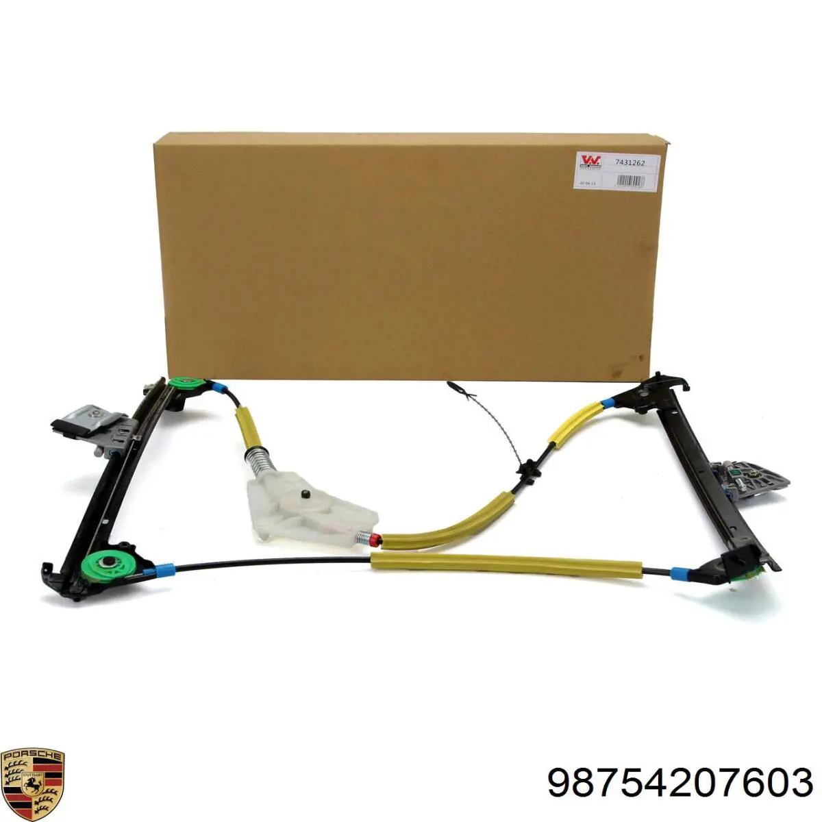 Стеклоподъемник передней правой двери Porsche 98754207603 цена, от 60.77 USD