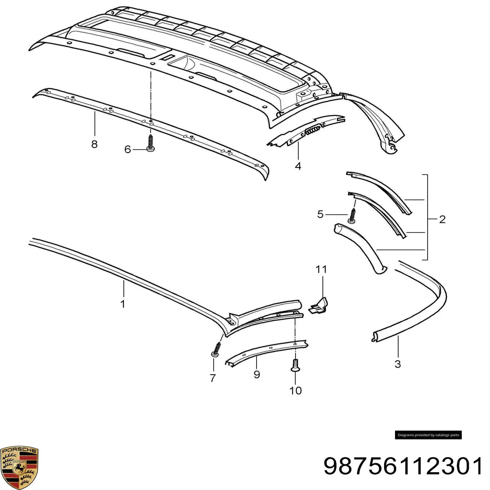 98756112301 Porsche 