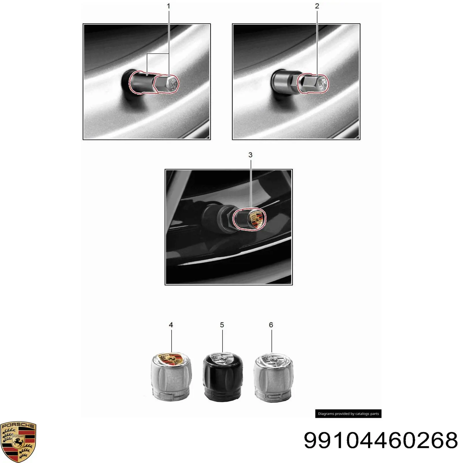  99104460268 Porsche