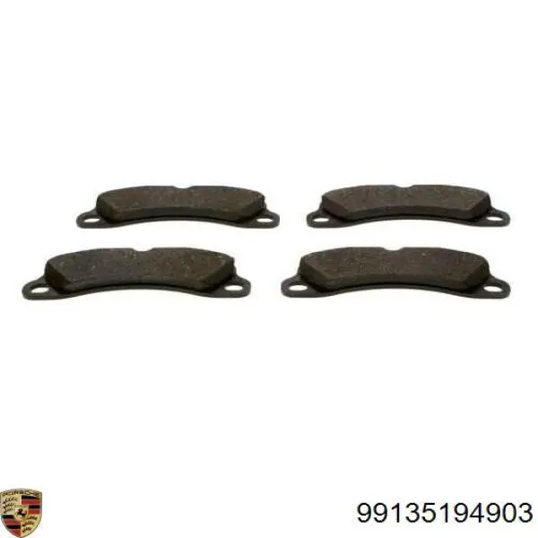 99135194903 Porsche Колодки передние