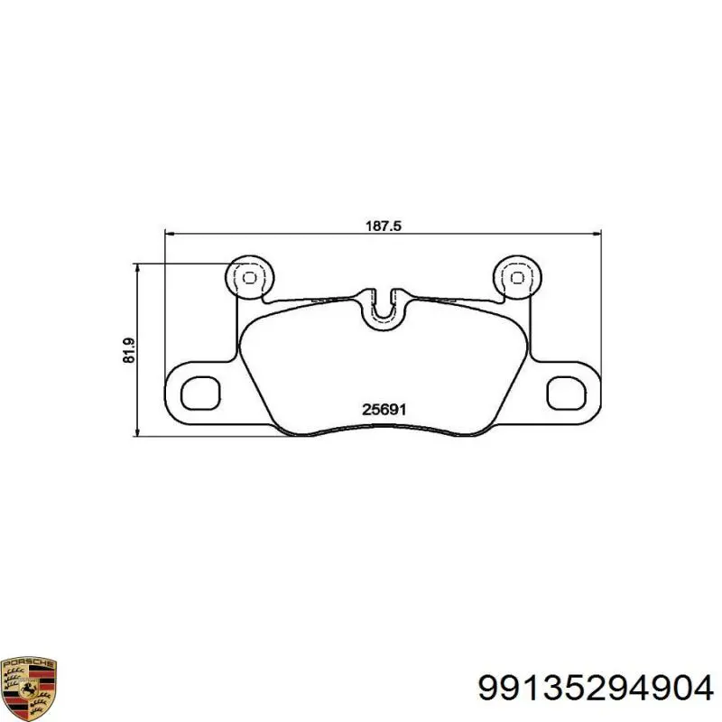Купить 99135294904 Porsche 