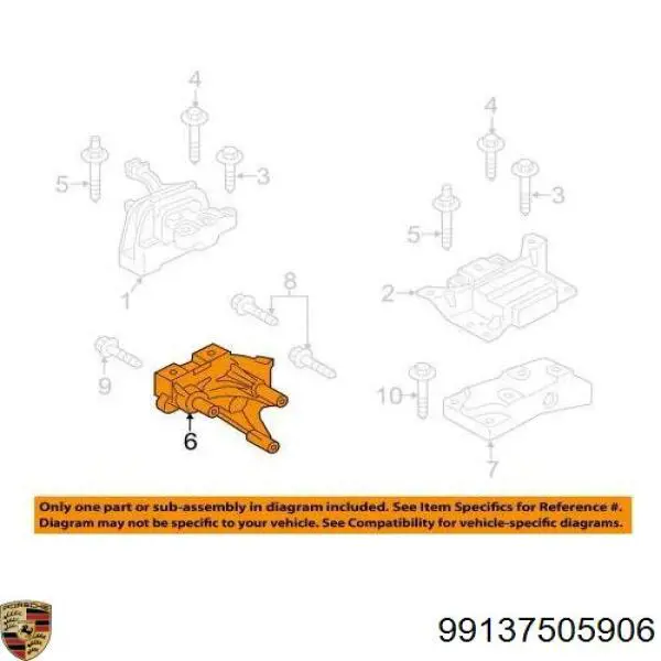 Купить 99137505906 Porsche 