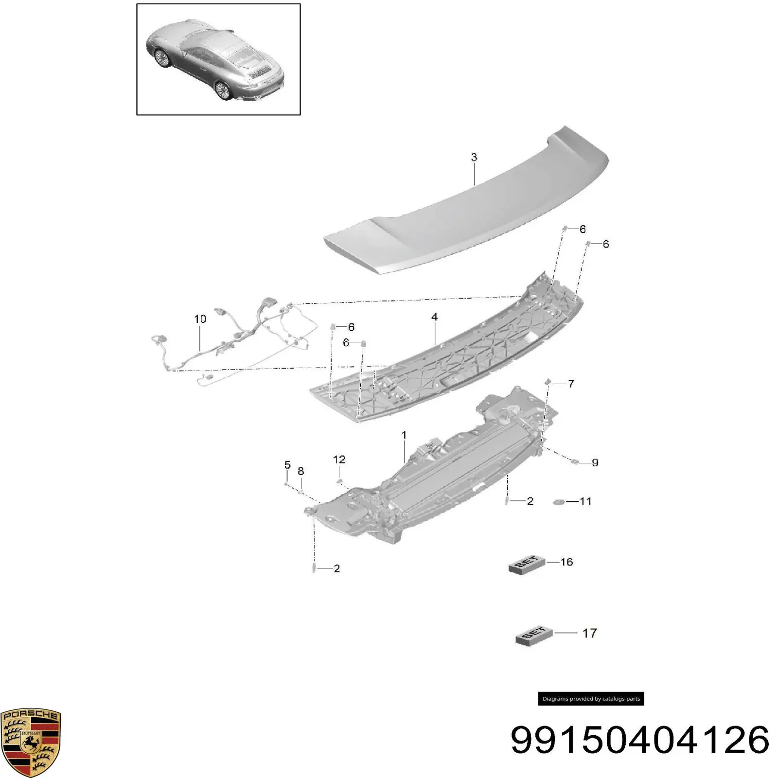  Porsche 99150404126 цена, от 3546.16 USD