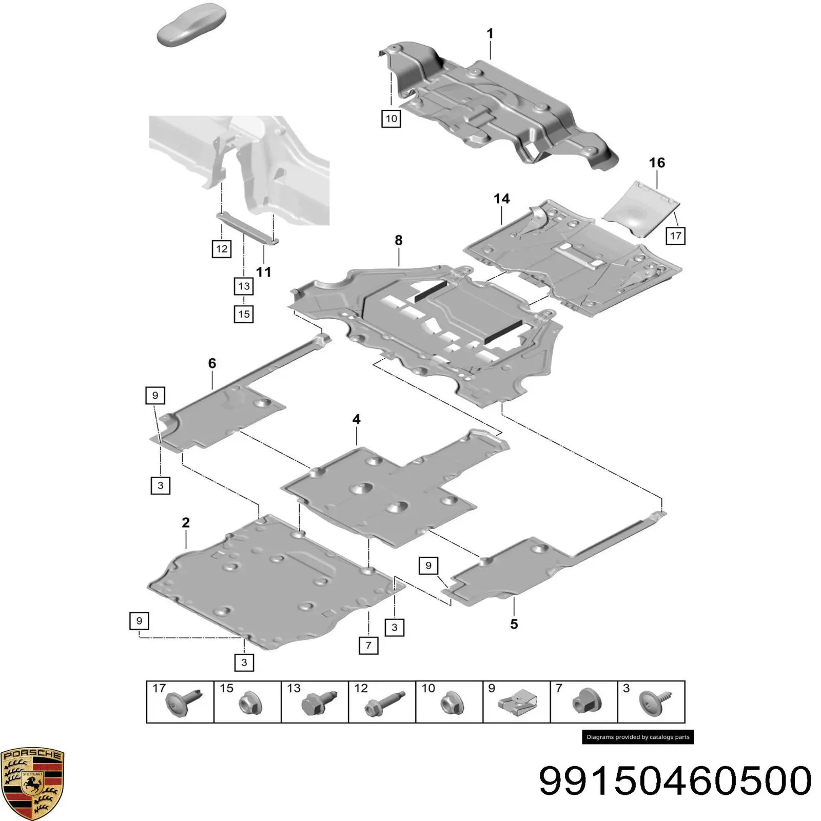 99150460500 Porsche 