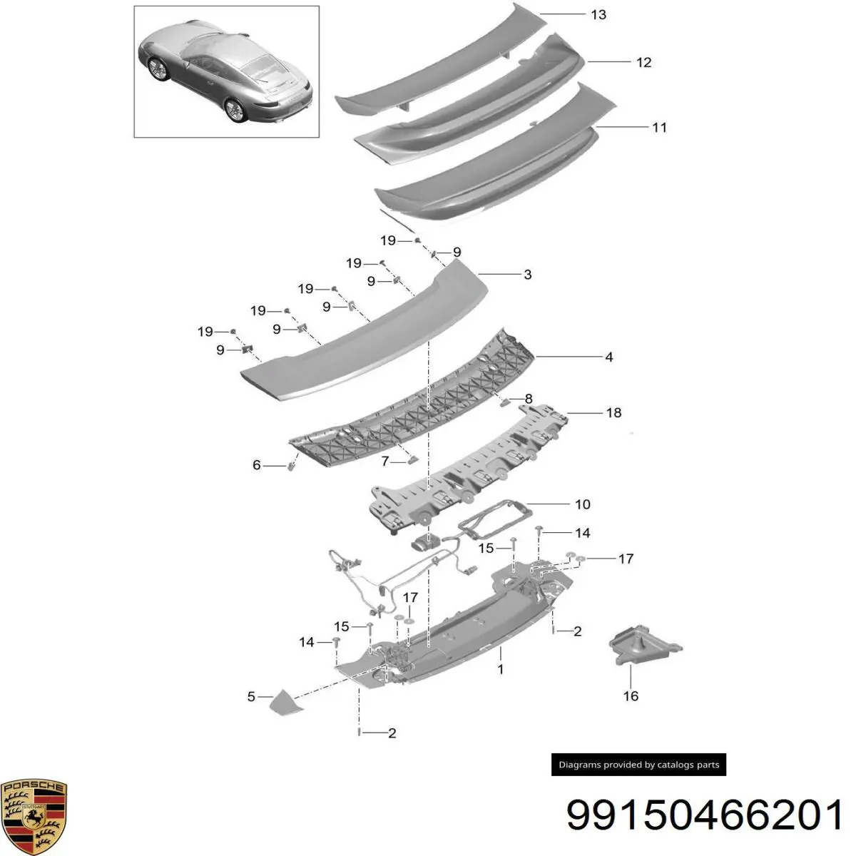 99150466201 Porsche 