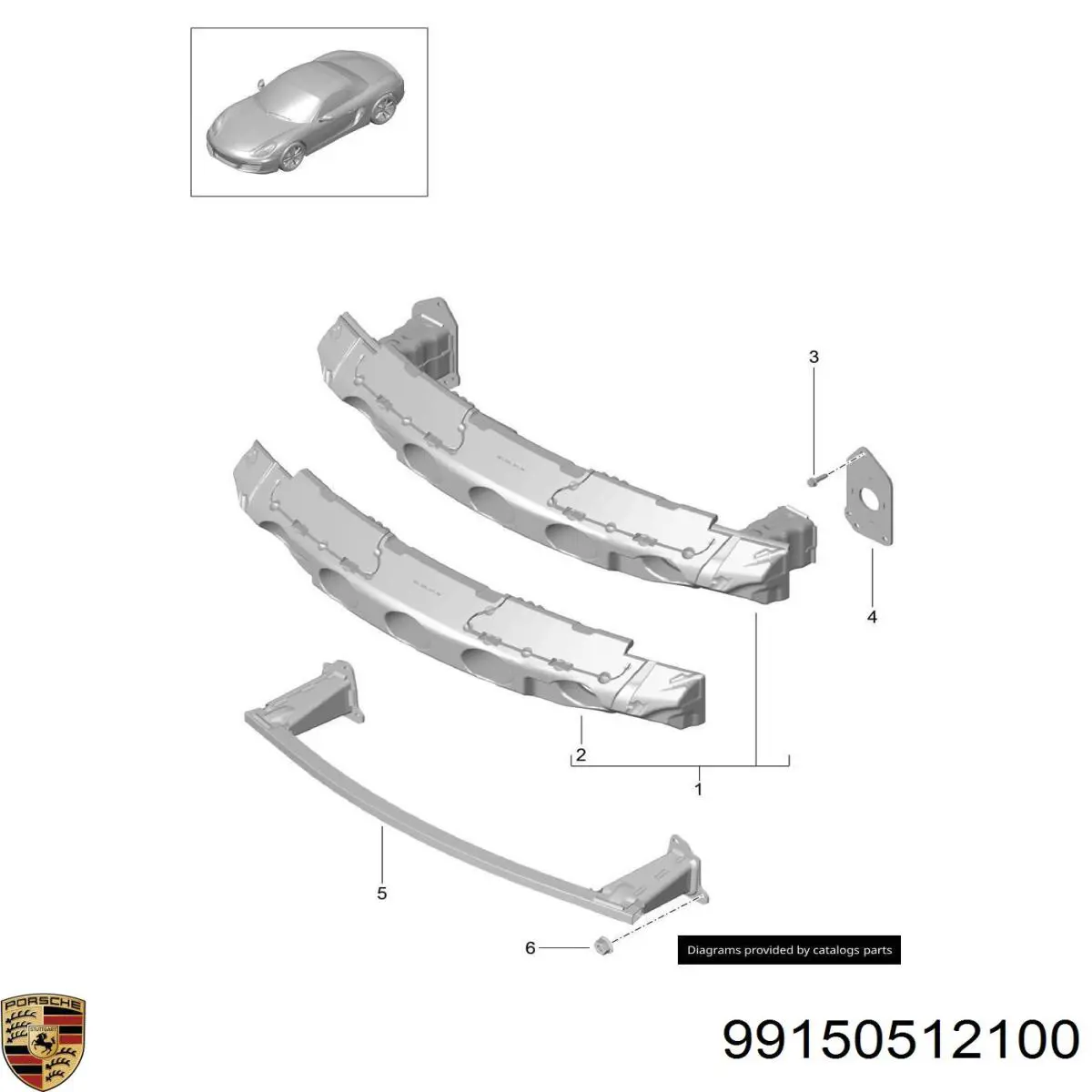 99150512100 Porsche 