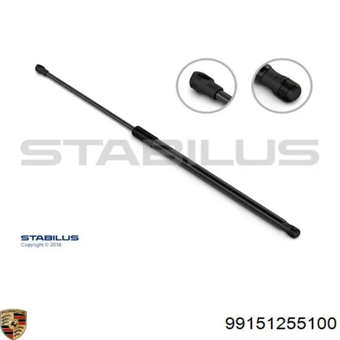 Амортизатор багажника ZS09111 Japan Parts