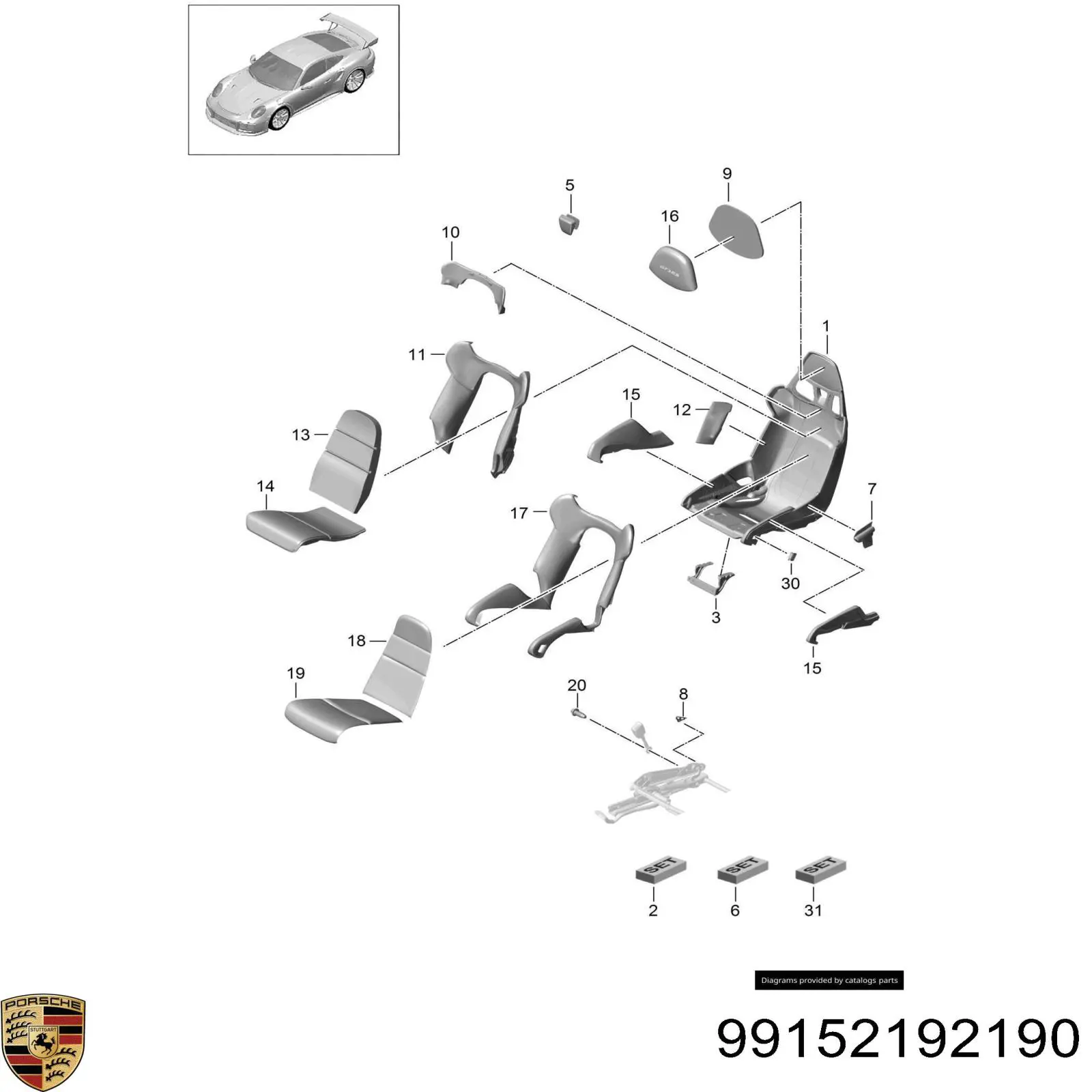  Porsche 99152192190 цена, от 1263.09 USD
