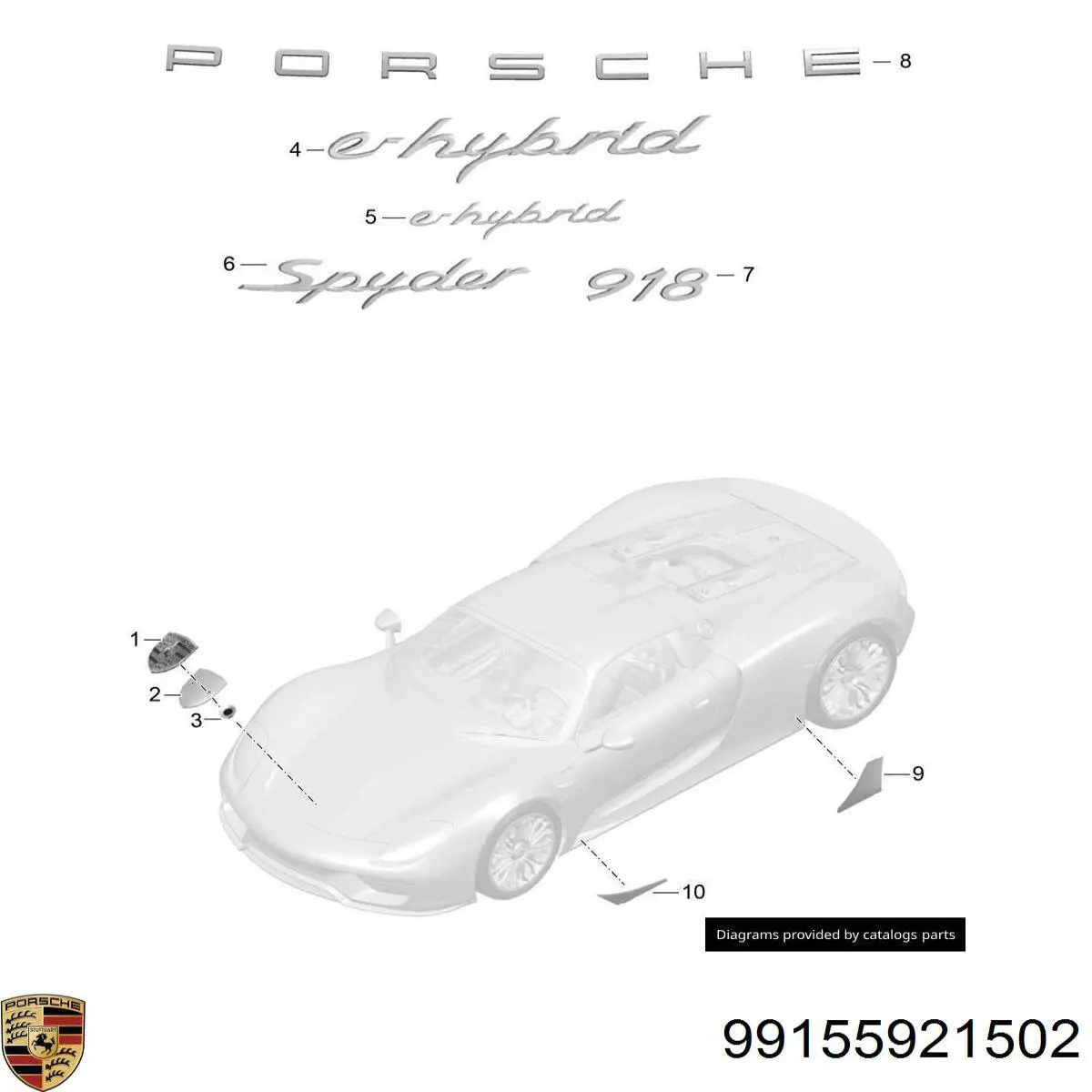  99155921502 Porsche